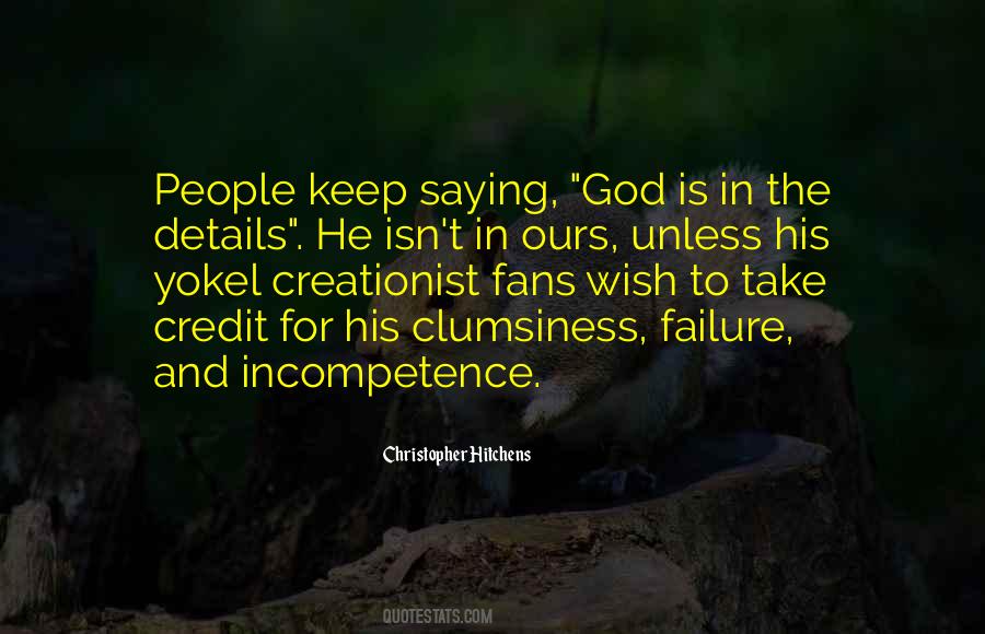 God Failure Quotes #549069