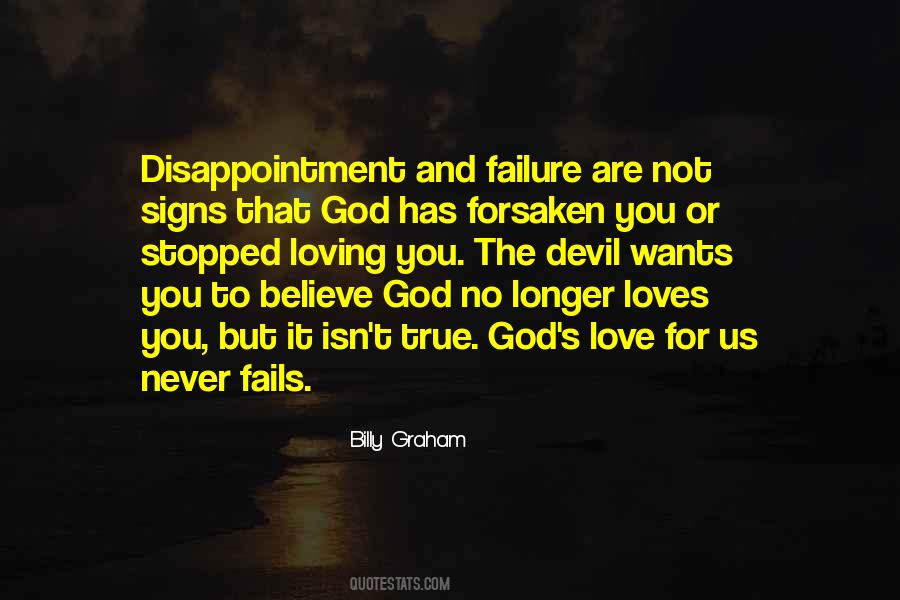 God Failure Quotes #843973