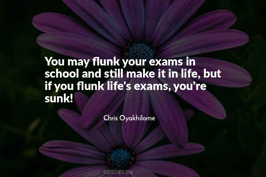 School Exam Quotes #490842