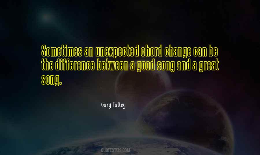 Difference Between Good And Great Quotes #1576760