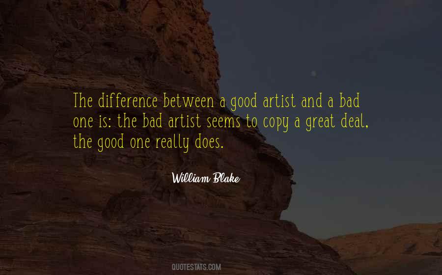 Difference Between Good And Great Quotes #1802706