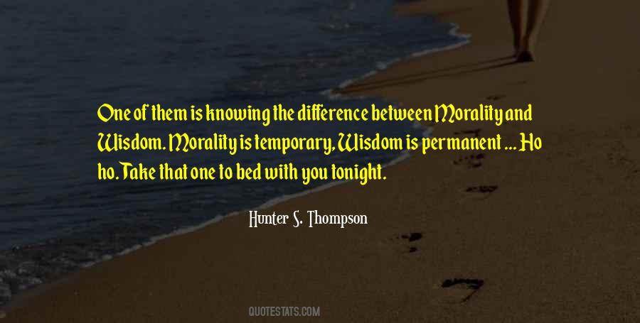 Difference Between Knowing And Doing Quotes #31433
