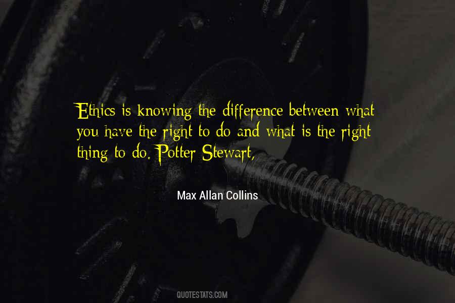 Difference Between Knowing And Doing Quotes #531177