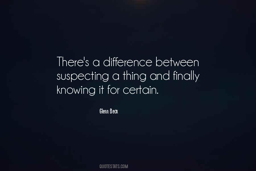 Difference Between Knowing And Doing Quotes #808346