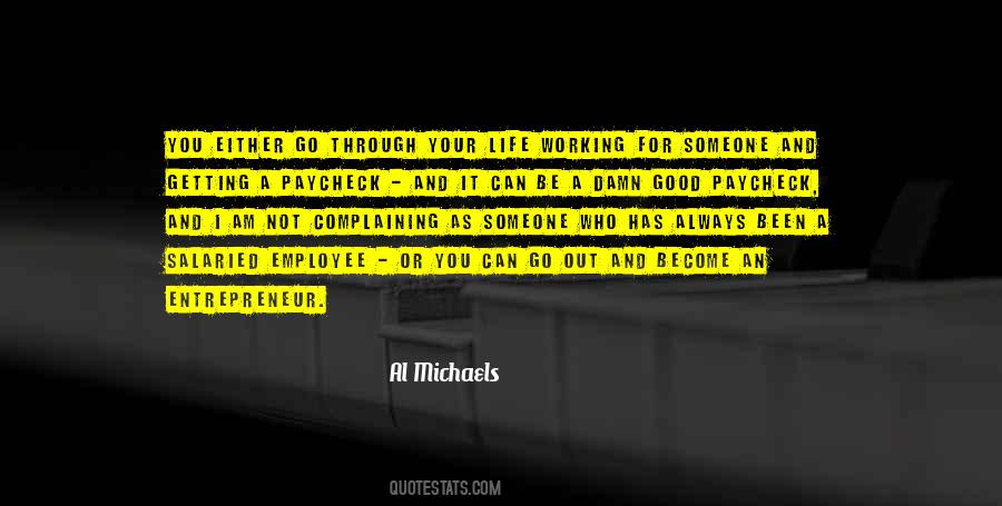 Entrepreneur Vs Employee Quotes #720016