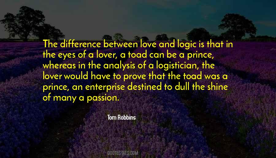 Difference Between Love Quotes #1454735