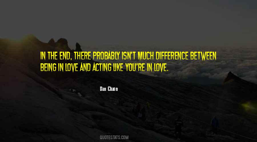 Difference Between Love Quotes #266409