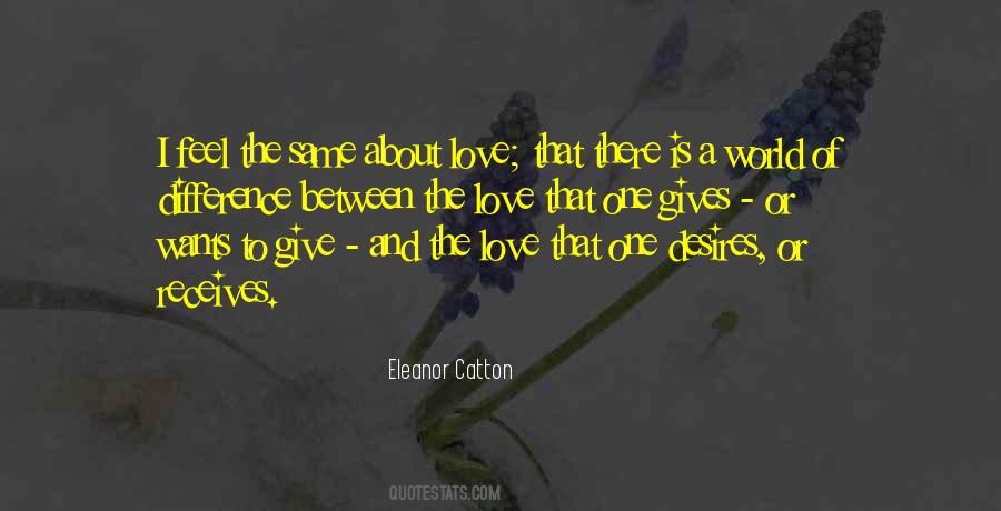 Difference Between Love Quotes #37801