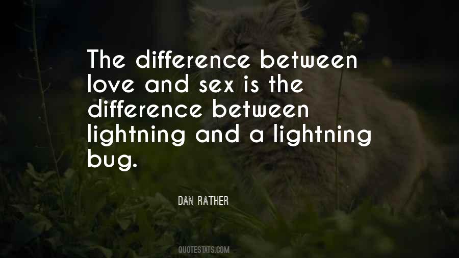 Difference Between Love Quotes #391570