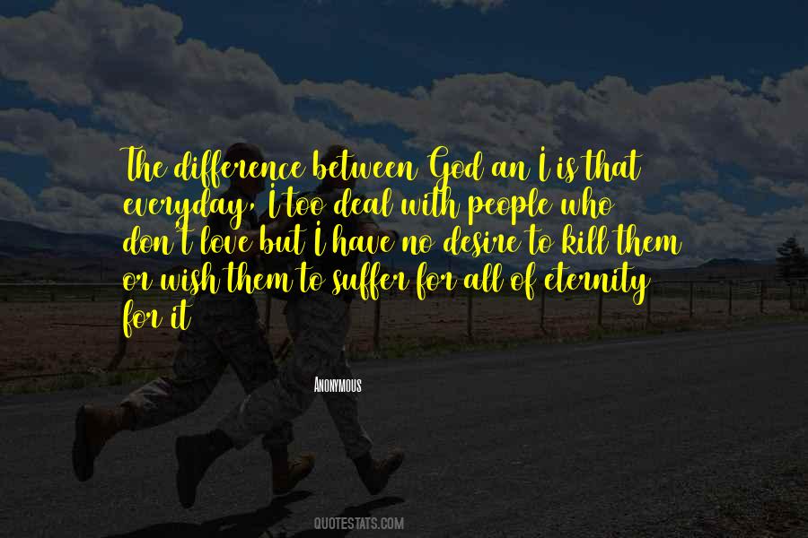 Difference Between Love Quotes #58253