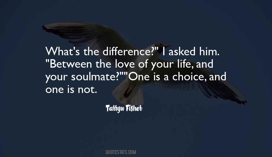 Difference Between Love Quotes #824770