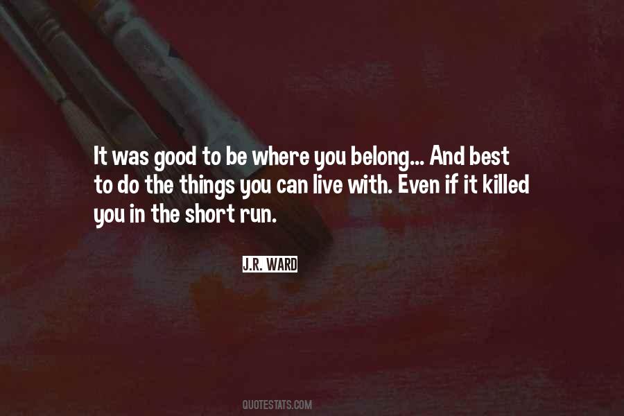 Run If You Can Quotes #1760942