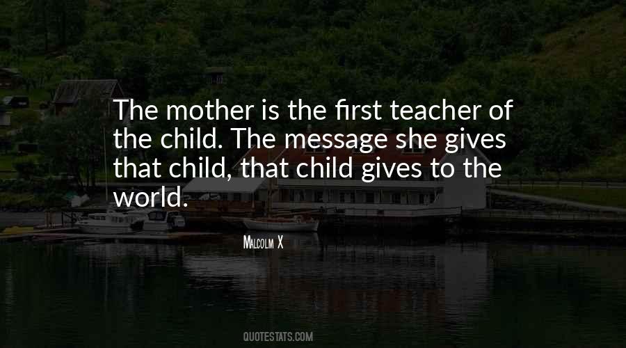 Teacher Children Quotes #908931