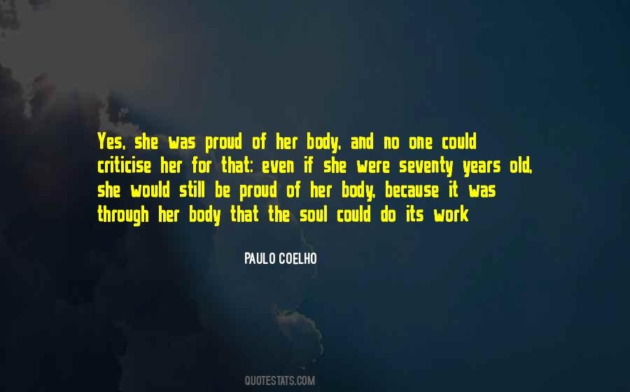 Body Proud Quotes #1200251