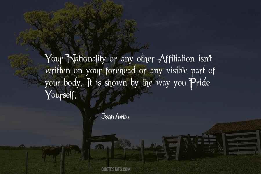 Body Proud Quotes #614442