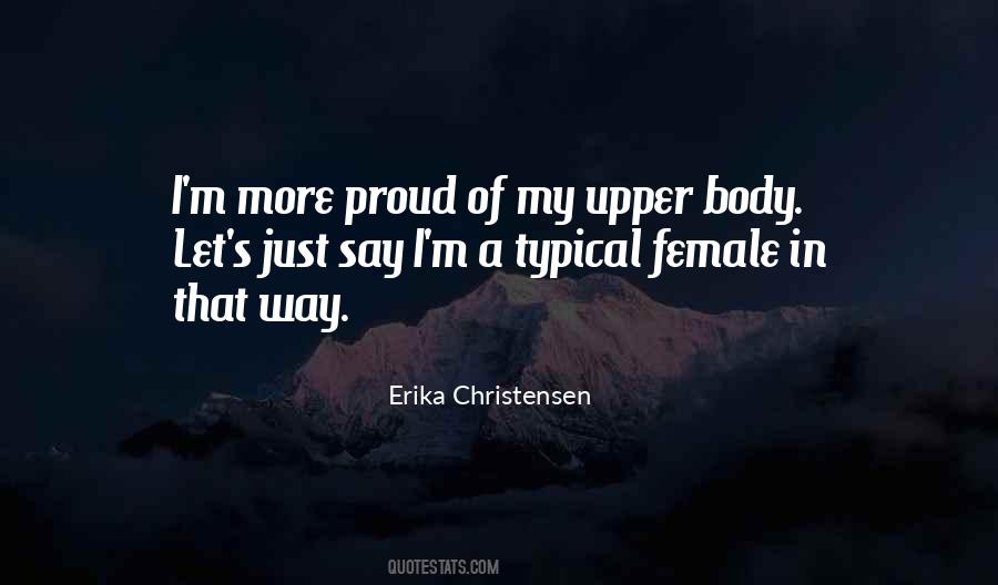 Body Proud Quotes #903582