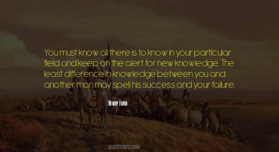 Difference Between Success And Failure Quotes #689685
