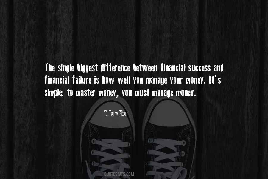 Difference Between Success And Failure Quotes #844796