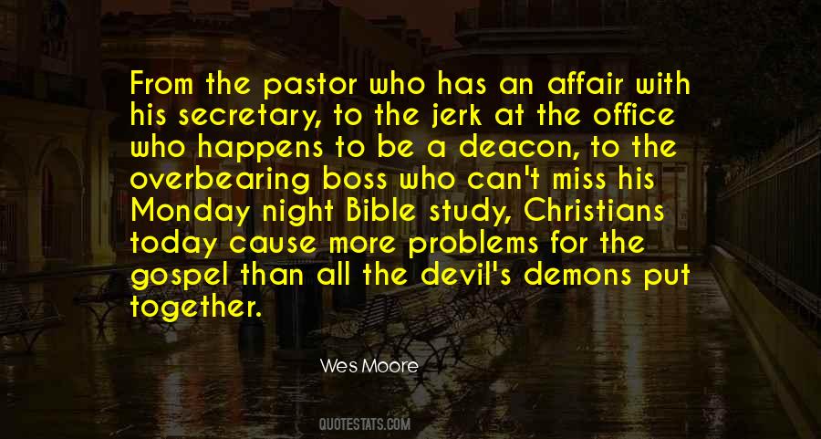 Quotes About The Pastor #1460184