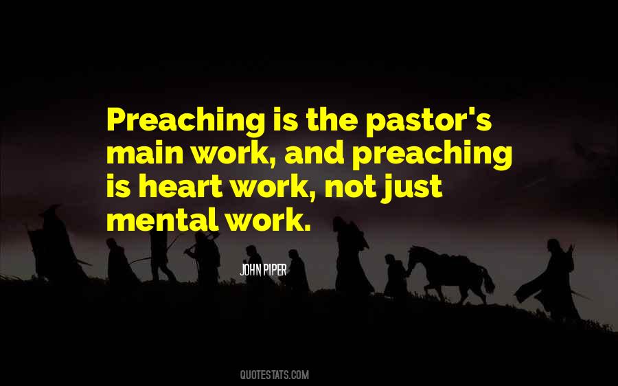 Quotes About The Pastor #152830
