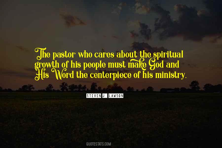 Quotes About The Pastor #1874818