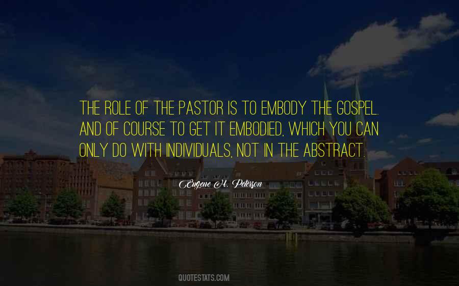 Quotes About The Pastor #440416