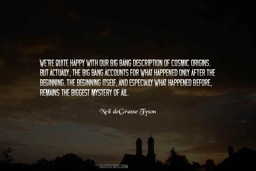 Happy That It Happened Quotes #1338606