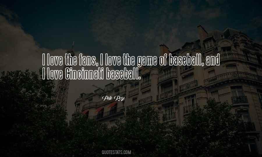 I Love Baseball Quotes #156518