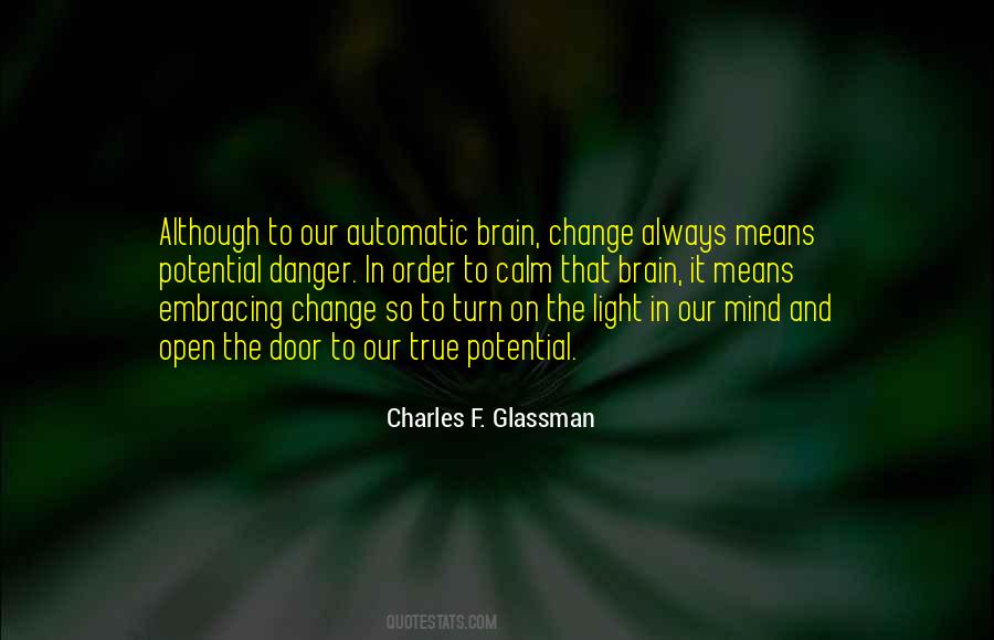I Wish I Could Turn My Brain Off Quotes #1266186