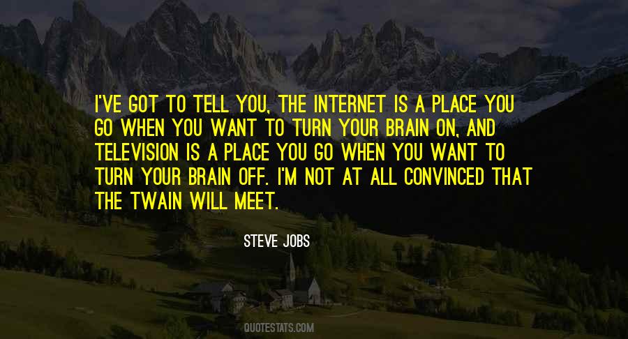 I Wish I Could Turn My Brain Off Quotes #1701534