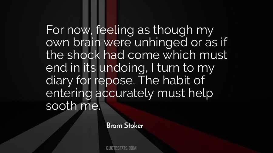 I Wish I Could Turn My Brain Off Quotes #214447