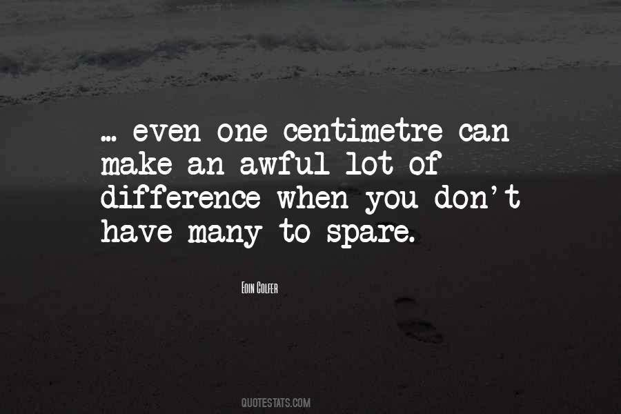 Difference In Height Quotes #1585027