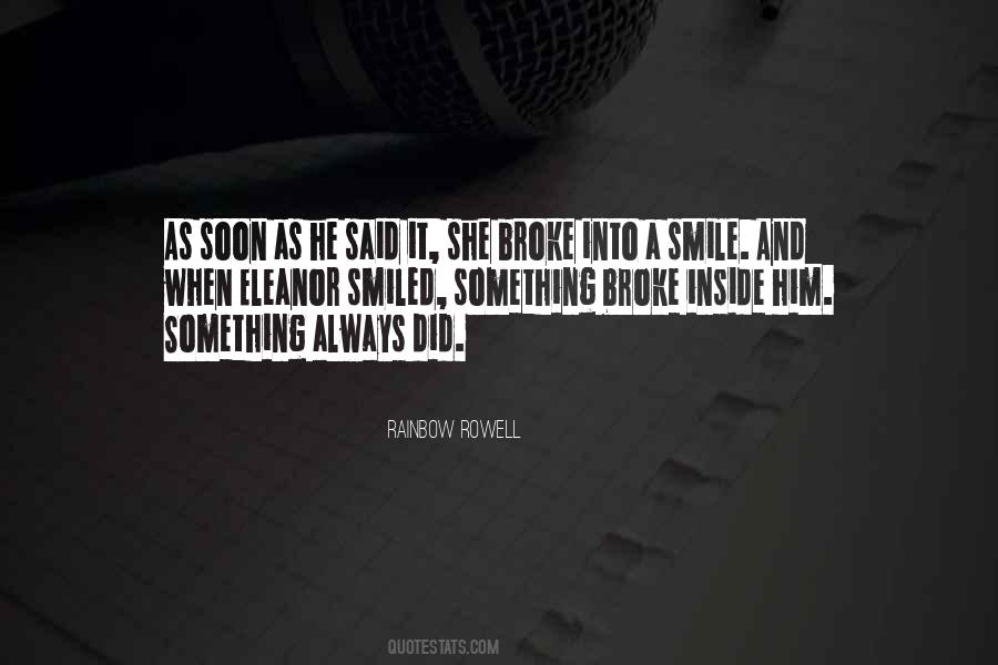 Quotes About Him Smile #459506