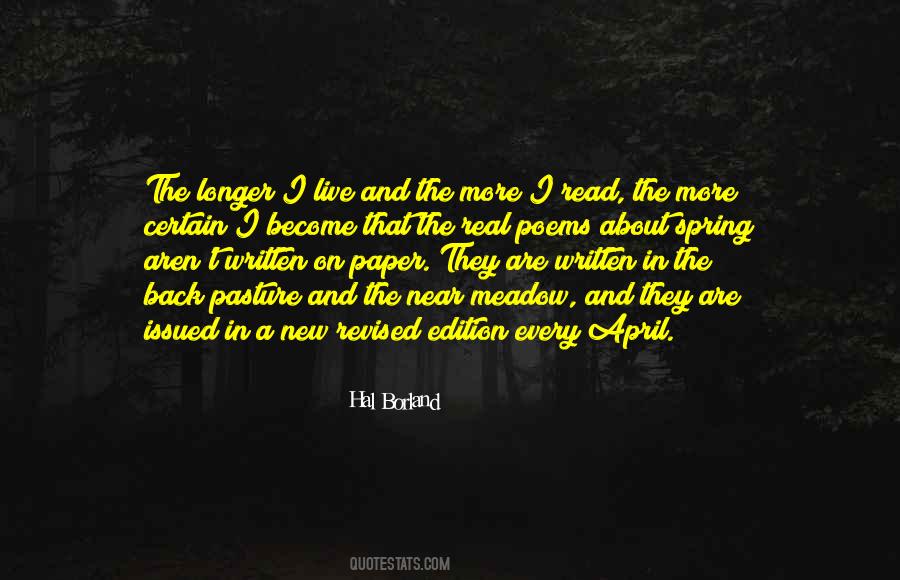 Morgan Nichols Harper Quotes #1450718