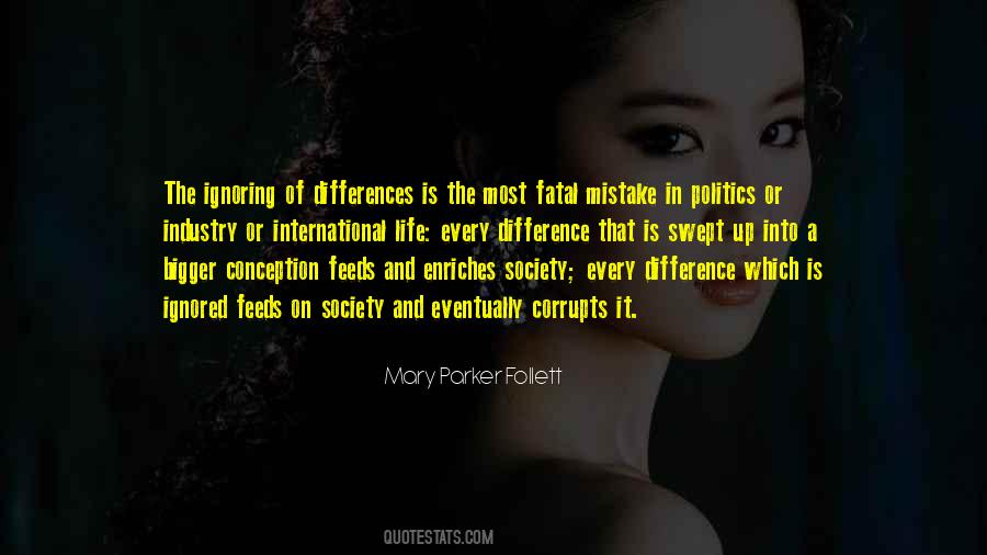 Difference In Society Quotes #492108