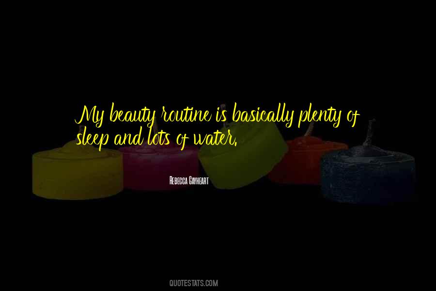 Beauty Routine Quotes #1373351