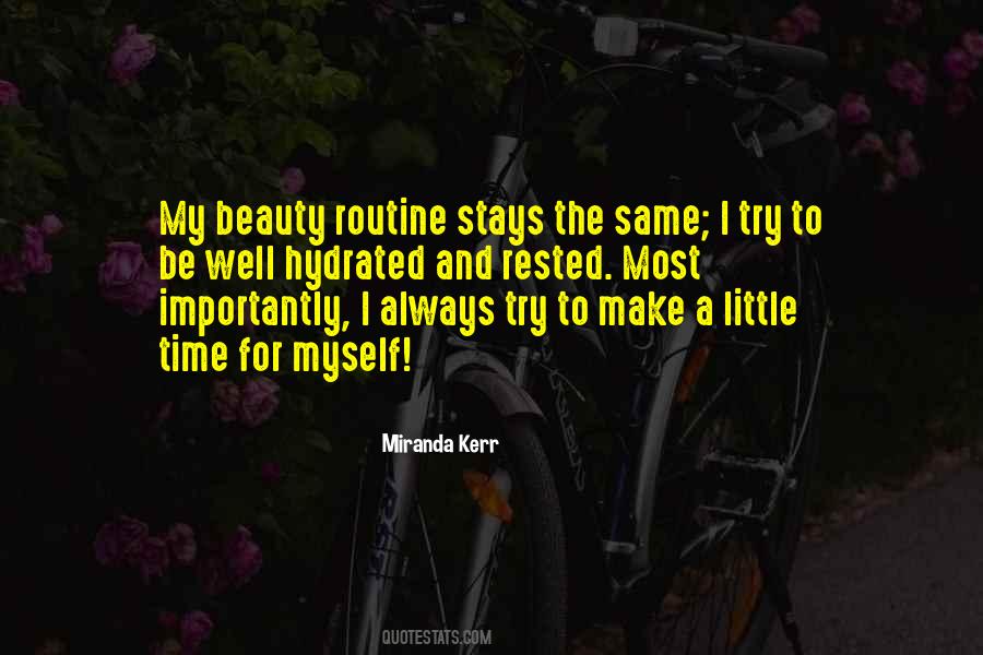 Beauty Routine Quotes #1491735