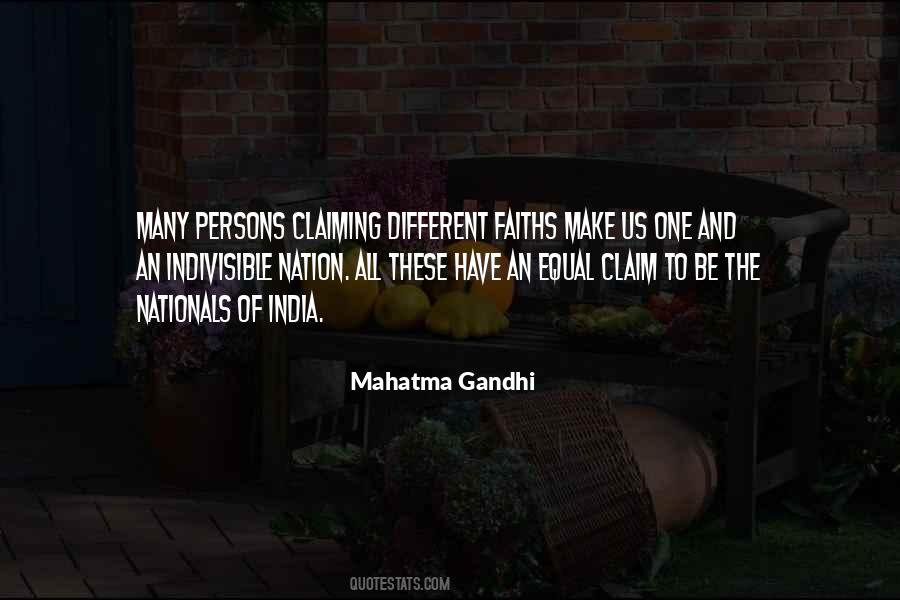 Different But Equal Quotes #1134047