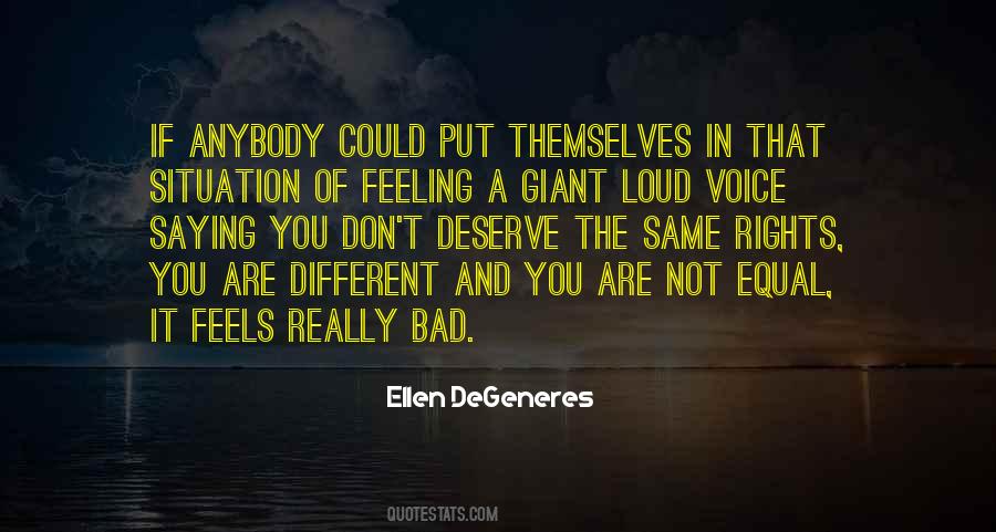 Different But Equal Quotes #1427216