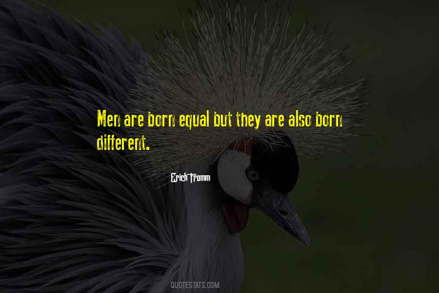 Different But Equal Quotes #1827304