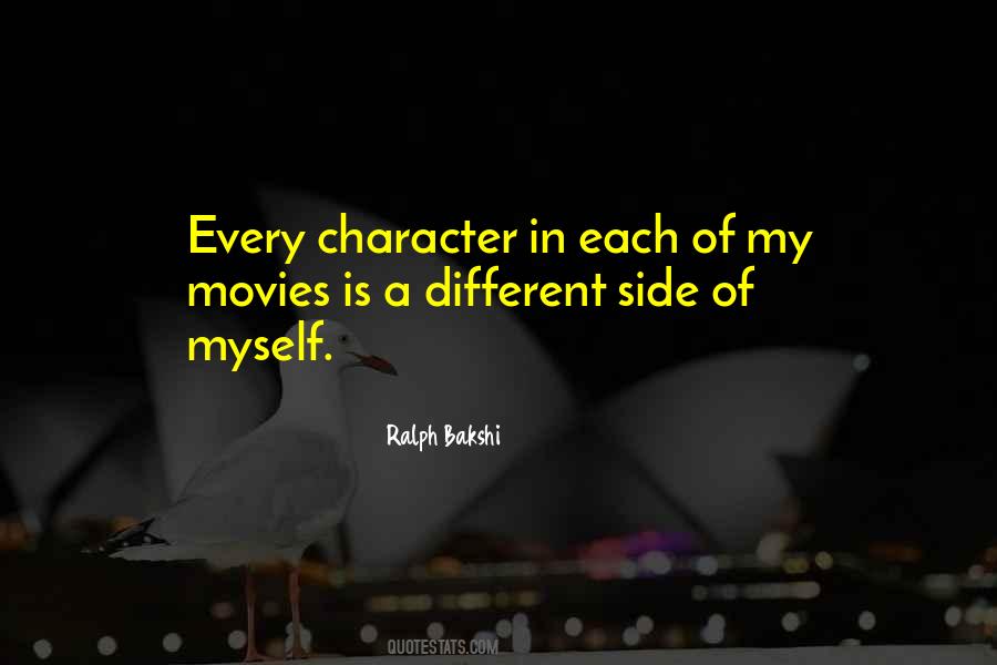 Different Character Quotes #15957