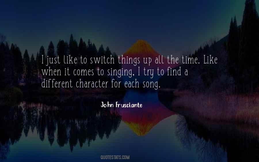 Different Character Quotes #595426