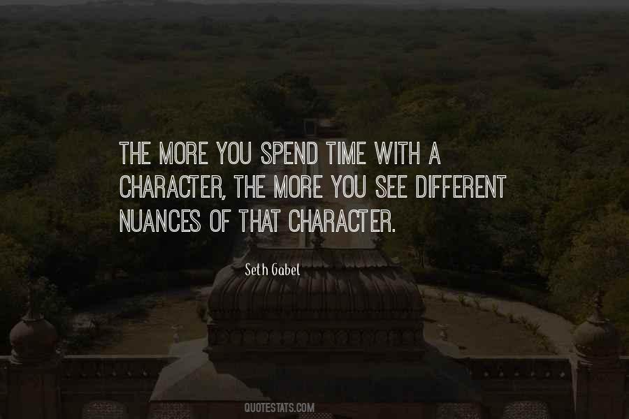 Different Character Quotes #60170