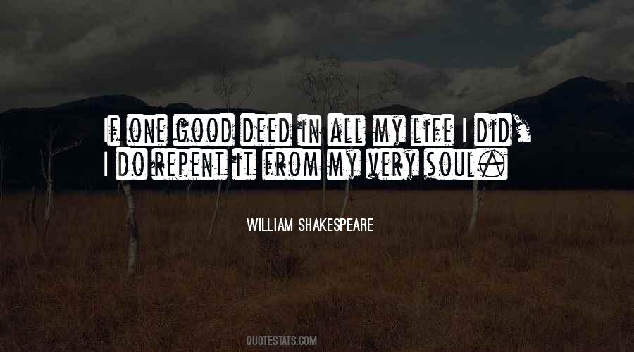 Life Is Theatre Shakespeare Quotes #73142