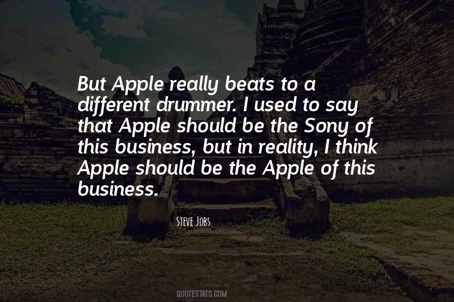 Different Drummer Quotes #1129089