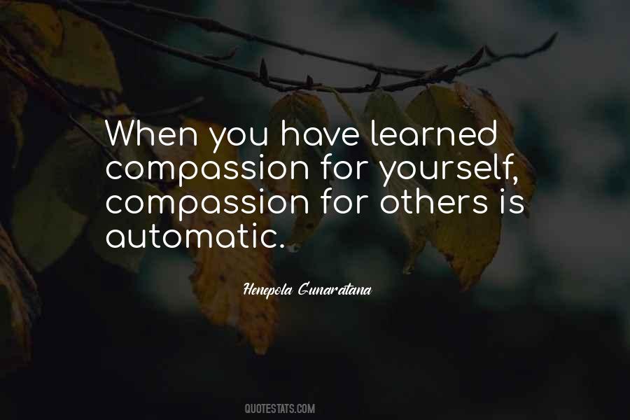 Have Compassion For Yourself Quotes #1790964