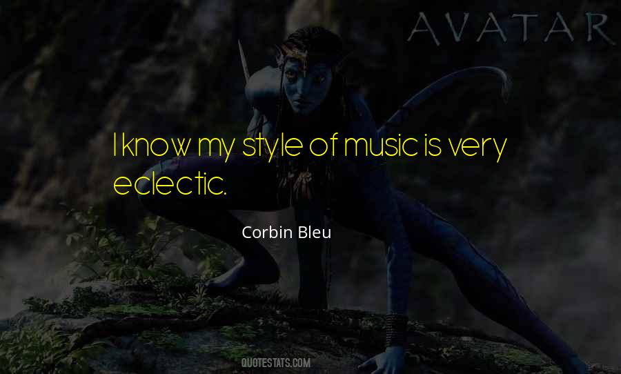 Music Style Quotes #172699