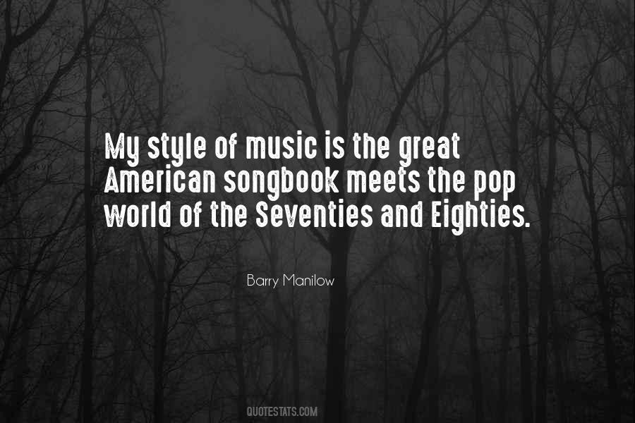 Music Style Quotes #45660