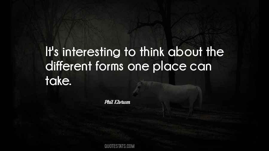 Different Forms Quotes #824739