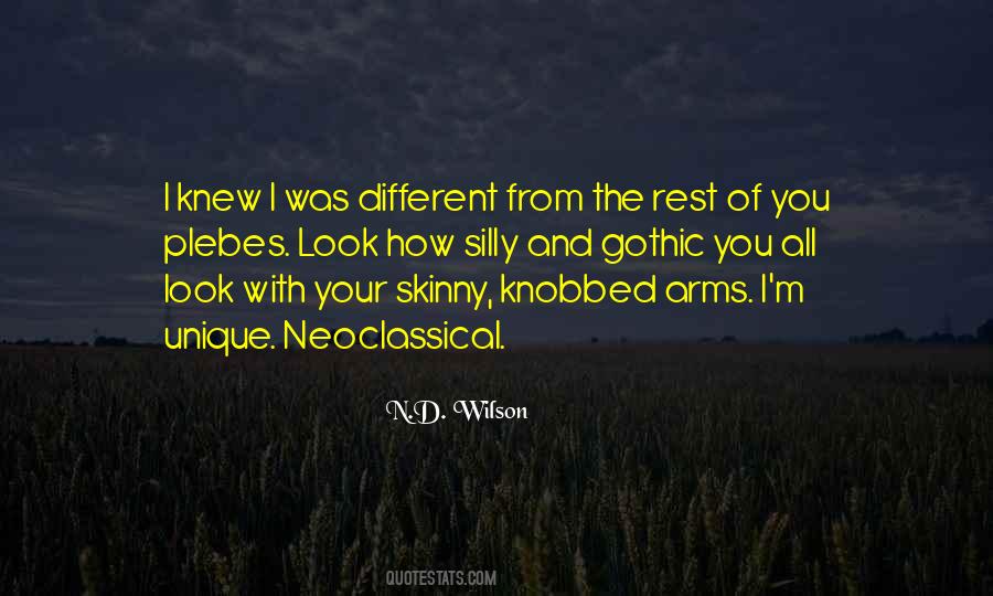 Different From The Rest Quotes #1248634